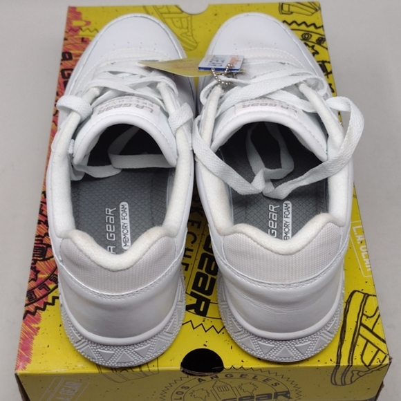 Skechers L.A. Gear Women's Hot Shots Low Sneakers - Picture 7 of 16